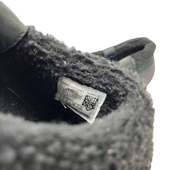 MERRELL ENCORE ICE SLIDE Slip On Mules Clogs Green Genuine Leather Shoes sz 7.5 - Picture 14 of 16